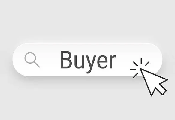 Símbolos simples que representan investigación, perfiles y patrones de comportamiento relacionados con ¿Qué es un buyer persona? en procesos de marketing.
