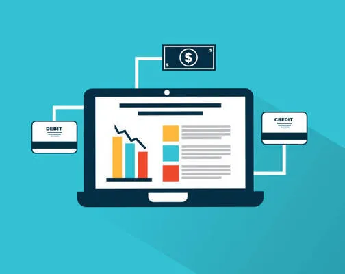 Laptop mostrando un sitio web junto a un símbolo de pesos para señalar elementos que determinan ¿cuánto cuesta una página web en México?