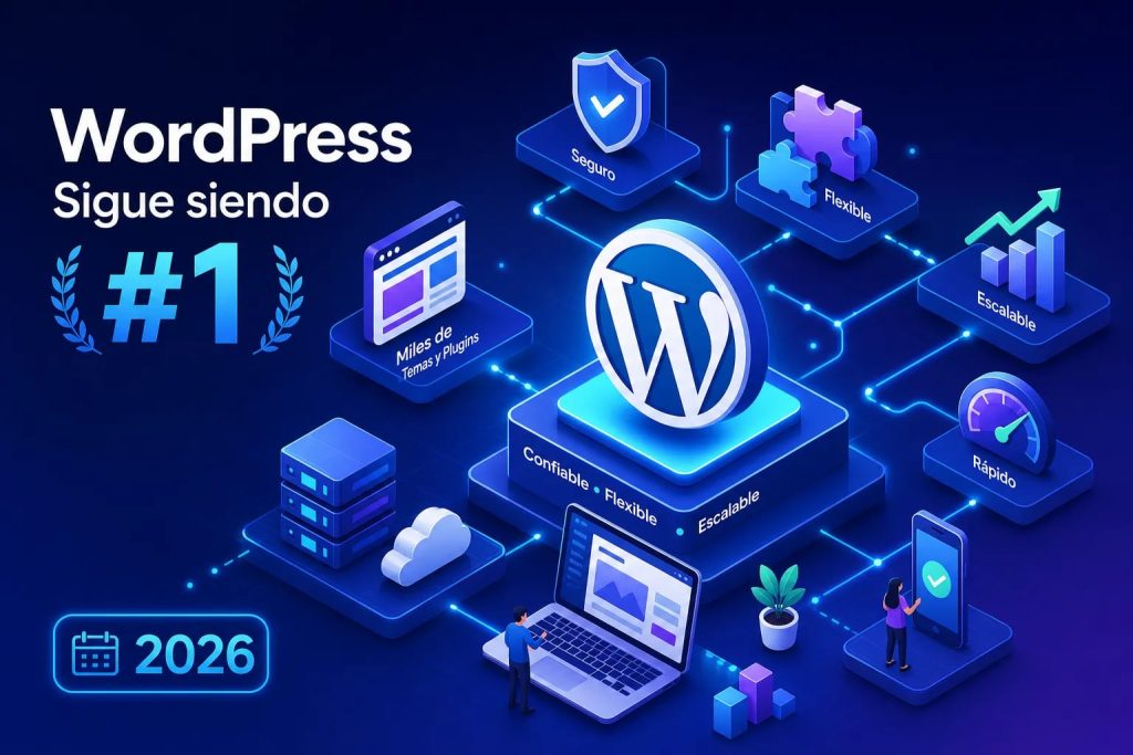 Por qué WordPress sigue siendo la mejor opción en 2026
